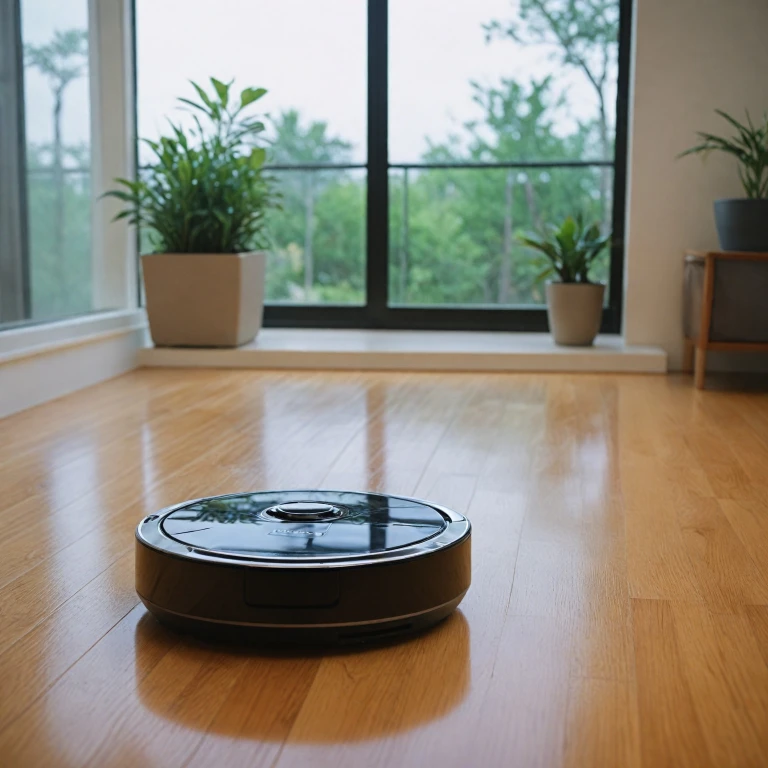 The Allure of the Black Reflective Screen in Robot Vacuums